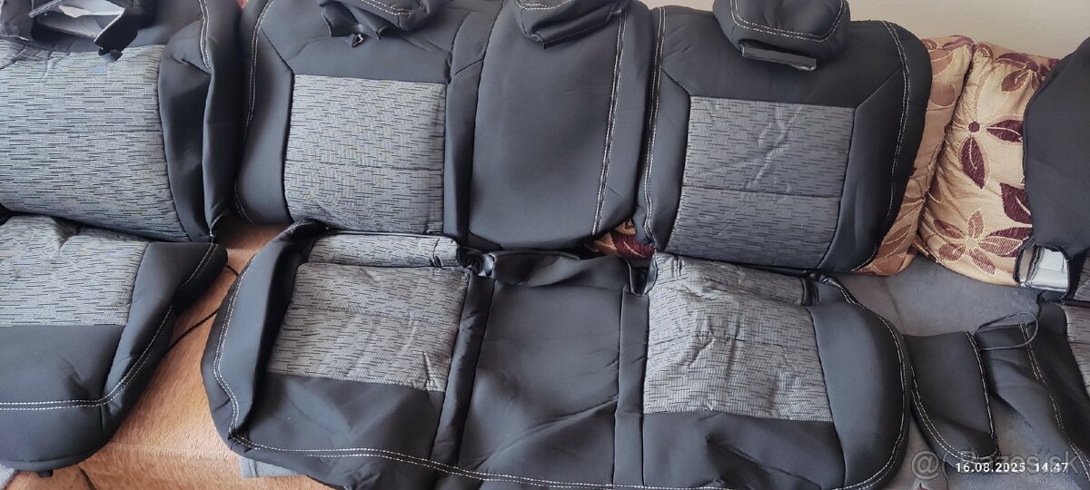 Potahy na skoda rapid 2014 - 2