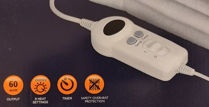 Predám elektricky vyhrievanú deku - 2