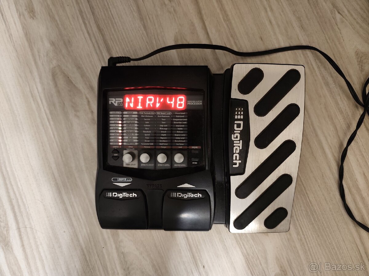 Predám gitarový multiefekt DigiTech RP255 - 2