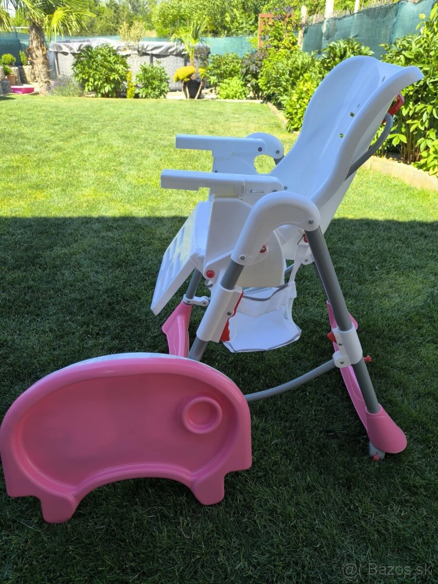Detská jedálenská polohovateľná stolička - 2