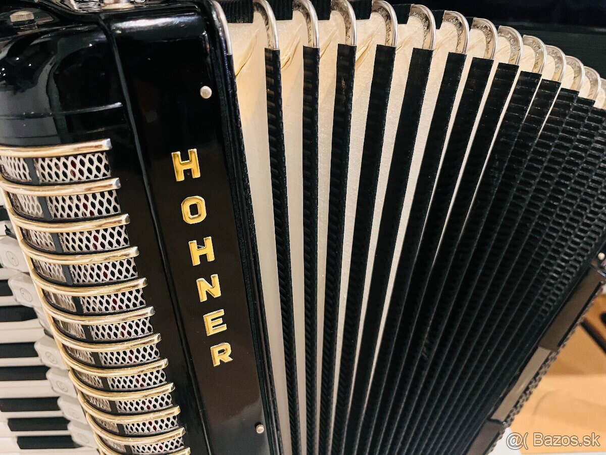 Predám akordeón Hohner Verdi II N- 96 Basový - Made in Germa - 2