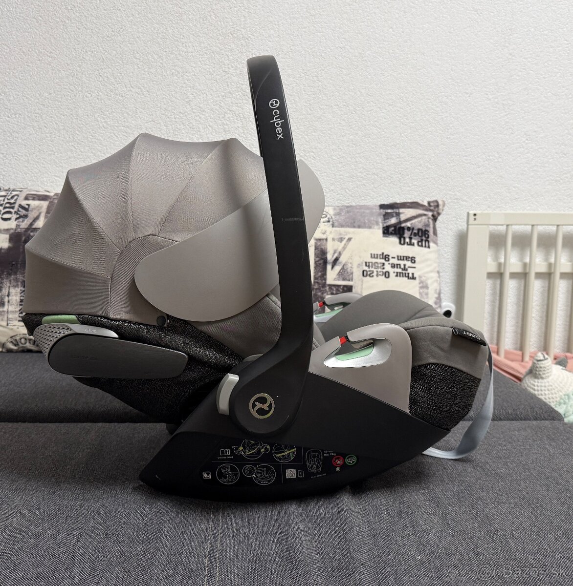 Vajíčko Cybex Cloud T i-Size (Cybex Platinum) - 2