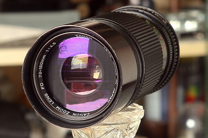 Canon 70-150mm / F4,5 / M42 / FD (adaptér pre EOS EF) - 2