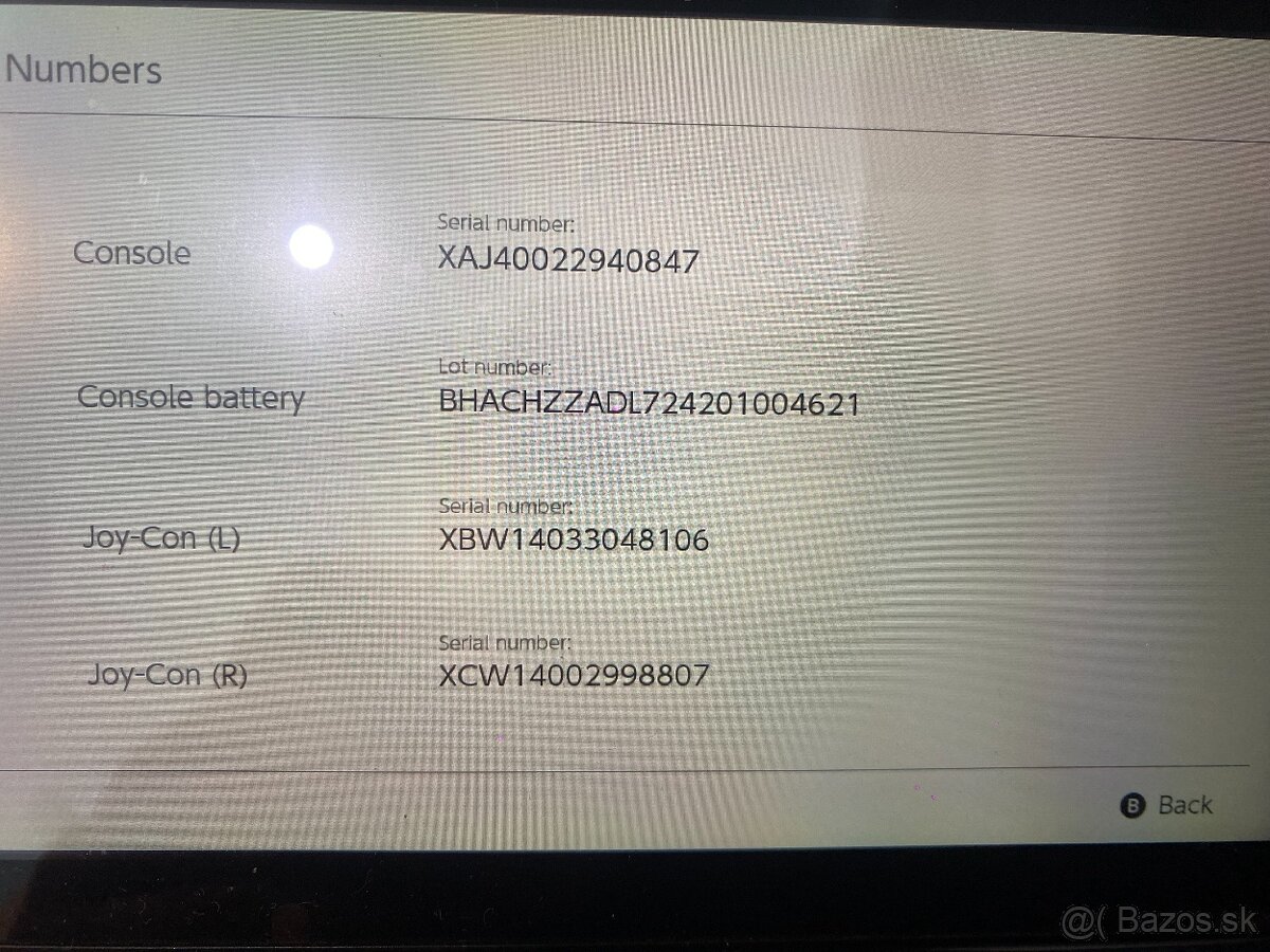 Nintendo SWITCH V1 - dobré sériové číslo - úprava - 2