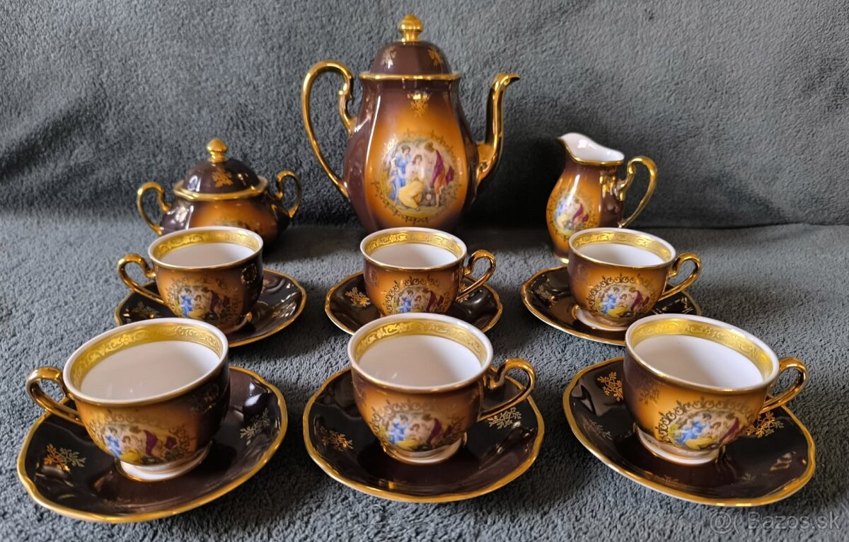 porcelávová kávova súprava - 2