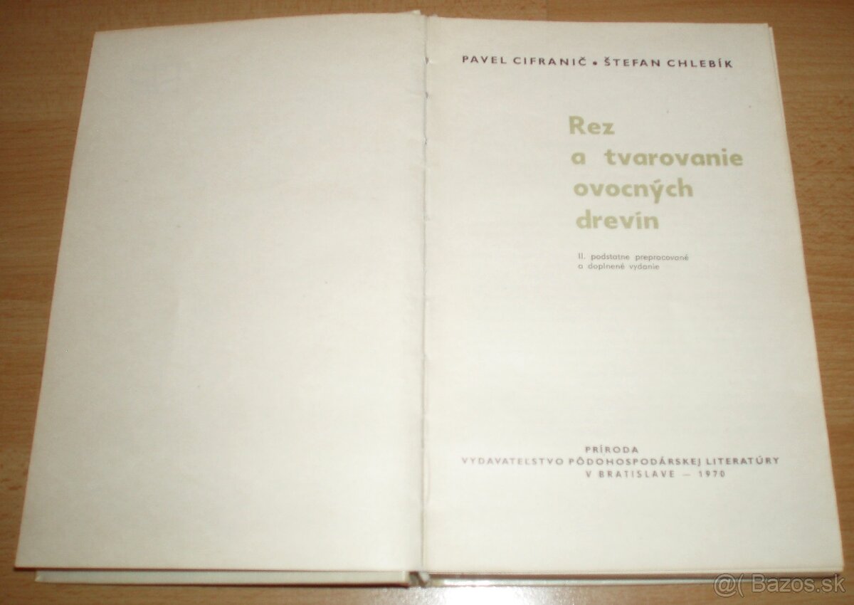 Rez a tvarovanie ovocných drevín - 2