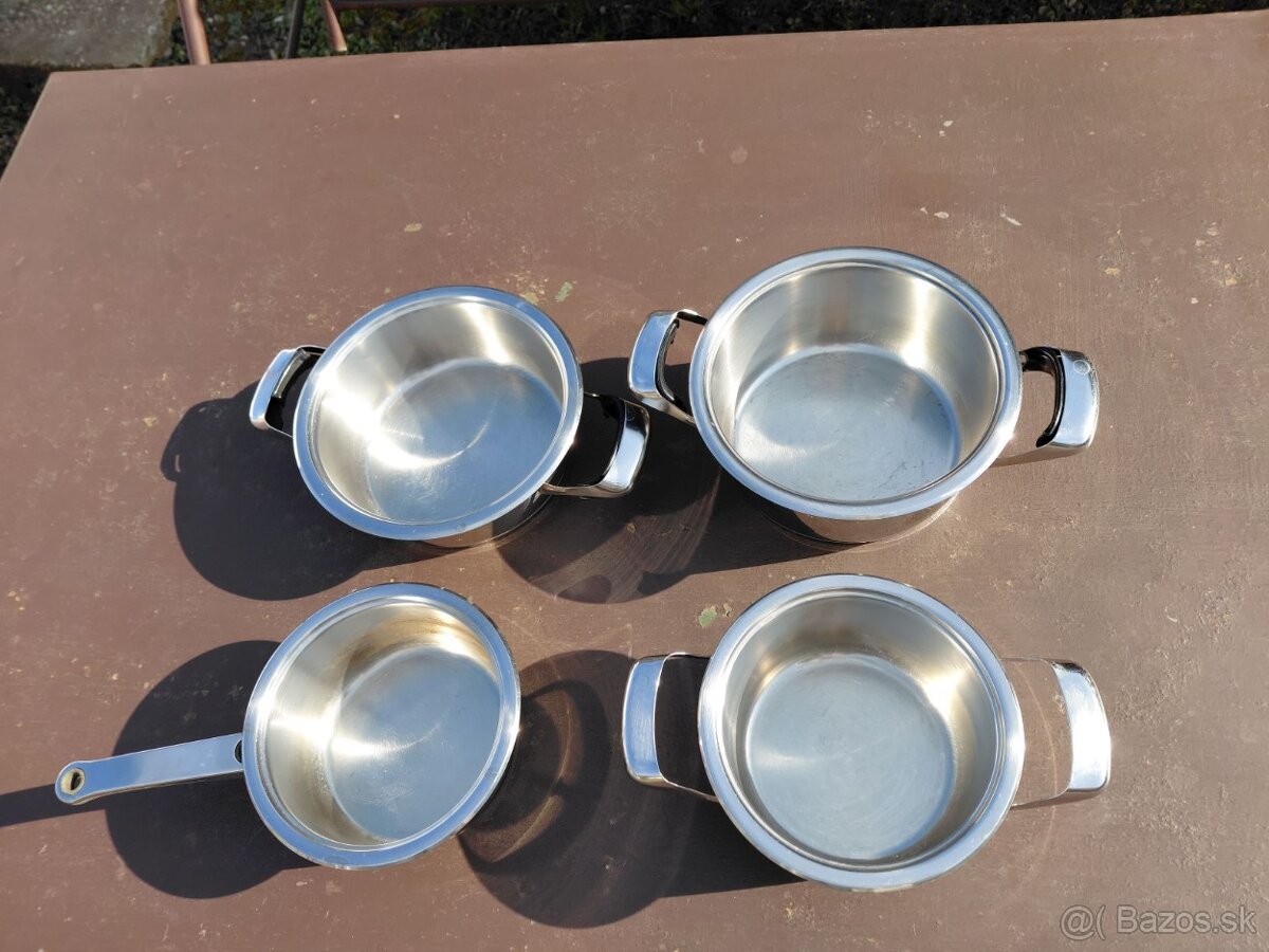 Sada nerezových hrncov - 2