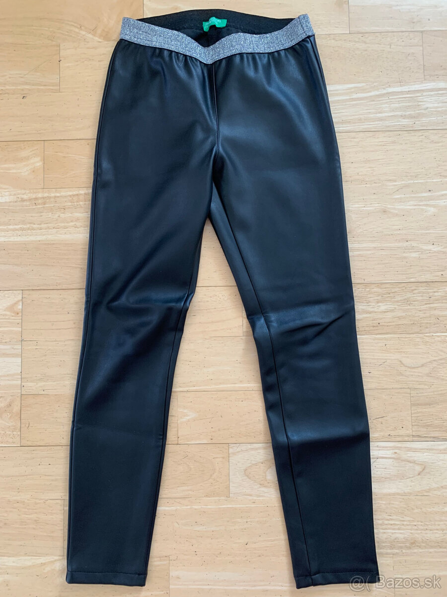 Dievčenské kožené nohavice - 7/8 rokov - 2