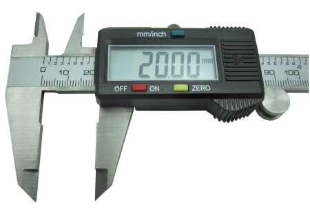 Digitálne posuvné meradlo - šublera - 2