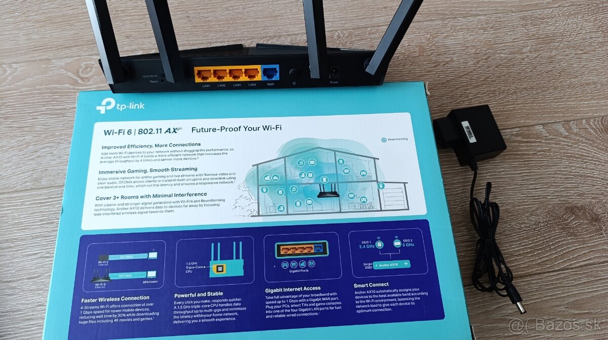 TP-link AX1500 - Archer AX10 wi-fi 6 - 2