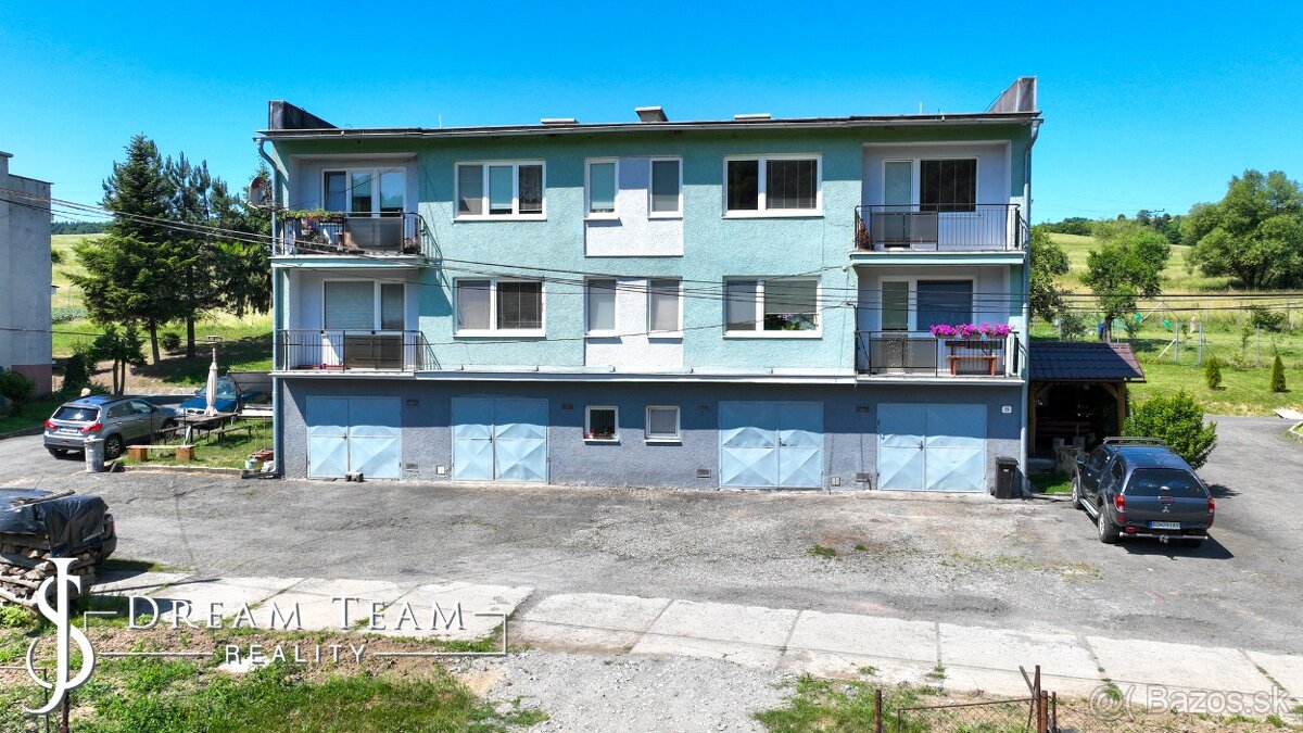 Priestranný 3-izbový byt o veľkosti 92m2 s garážou, Prenčov - 2