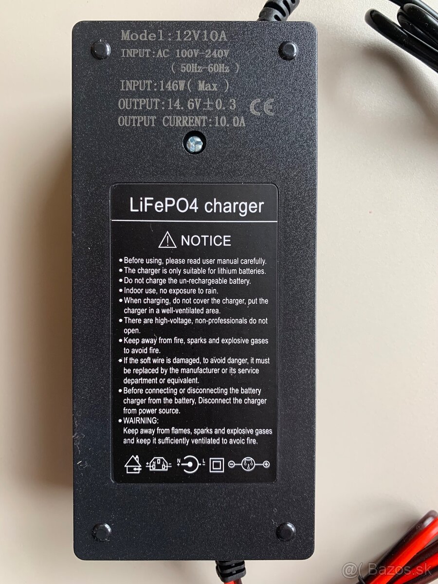 Nabijačka na Batérie LiFePO4 - 2