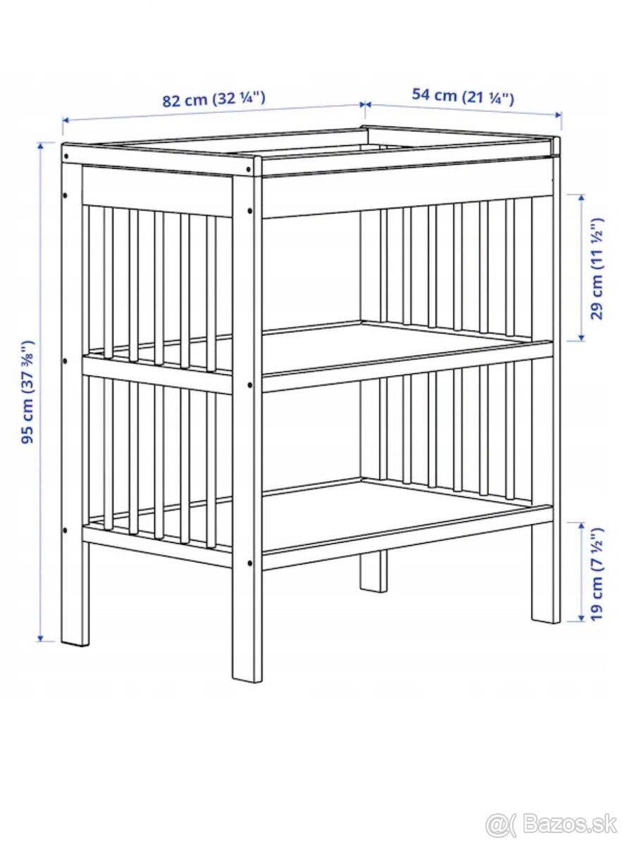 Prebaľovací pult Ikea Gulliver - 2