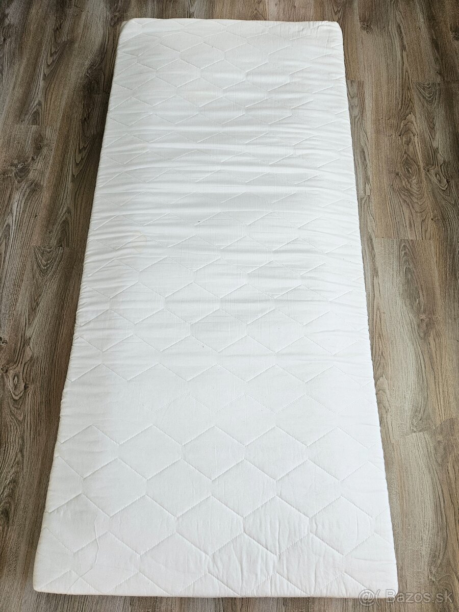 Predám detský matrac 180 × 80 cm – prateľný poťah - 2