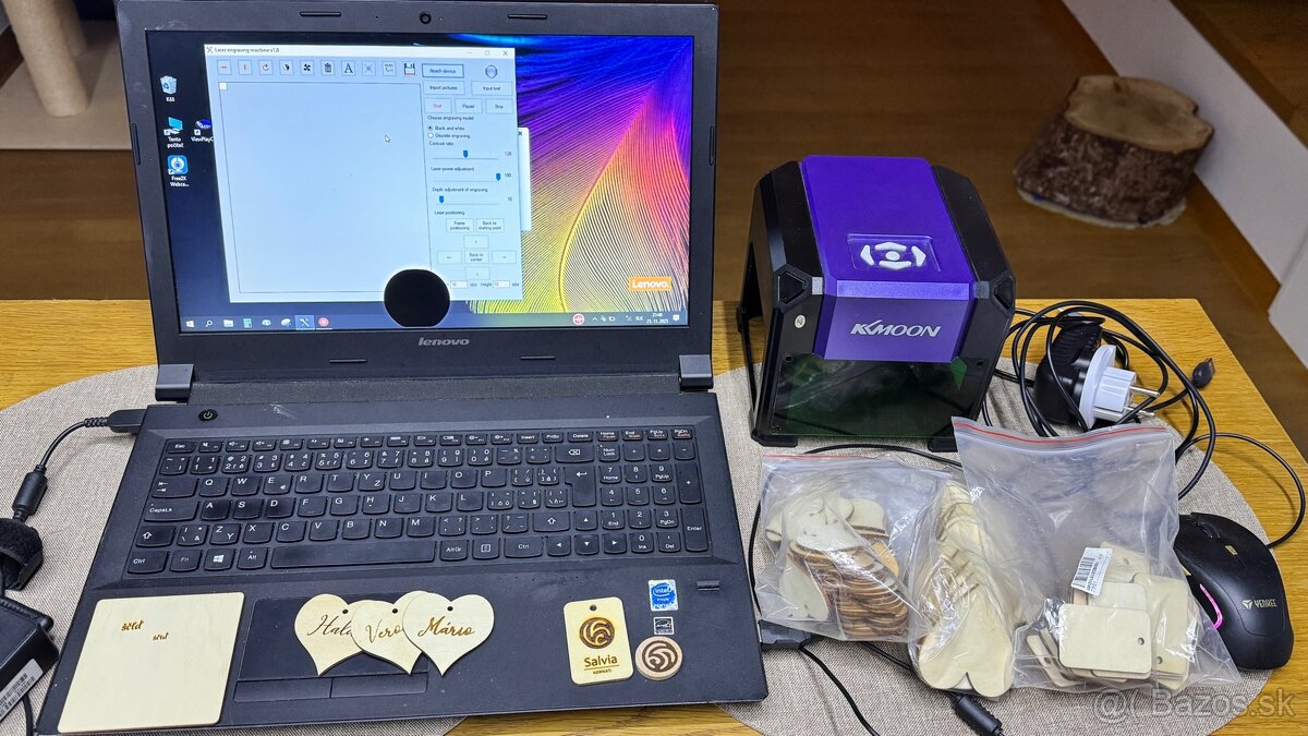 laserová gravírka - 2