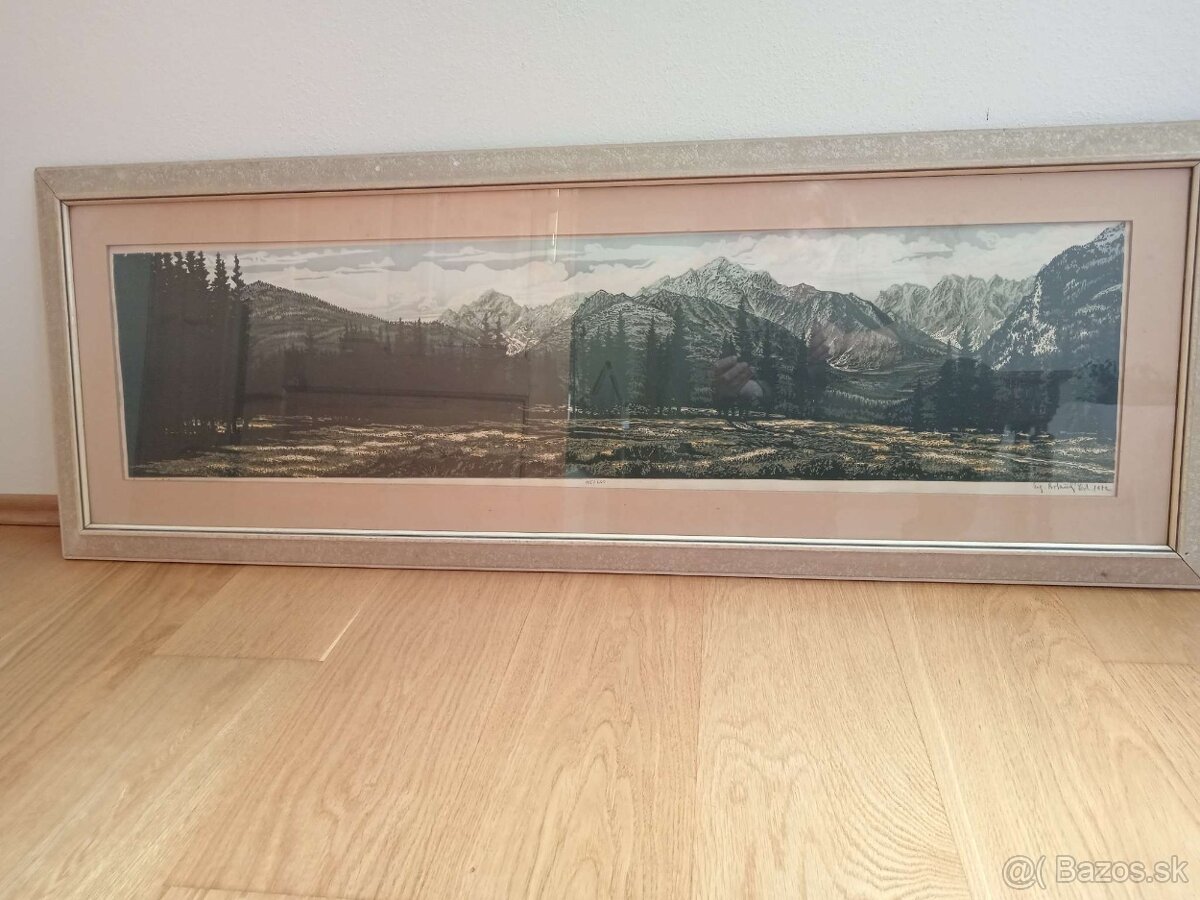 Grafický list. VYSOKÉ TATRY - 2