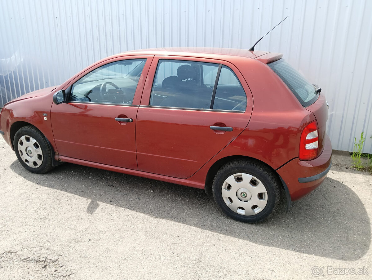 Škoda Fabia I. 1.4 MPI 44kW, kód motoru AZE - 2