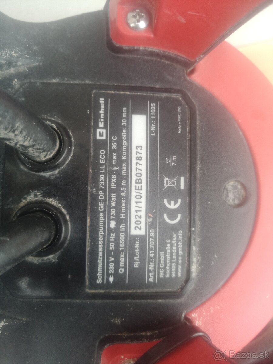 Einhell ponorné čerpadlo - 2