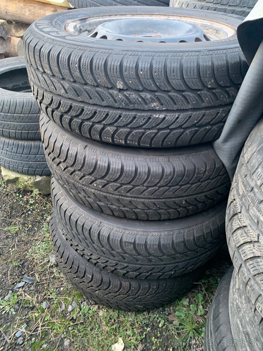 Disky + Zimné pneu 5x112 R15 - 2