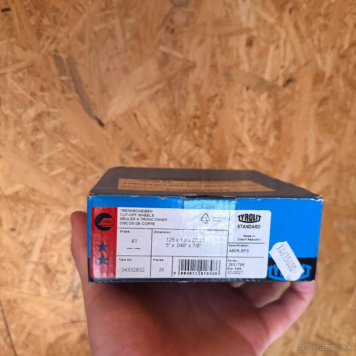 Rezné kotúče 125mm (Würth, Tyrolit) - 2