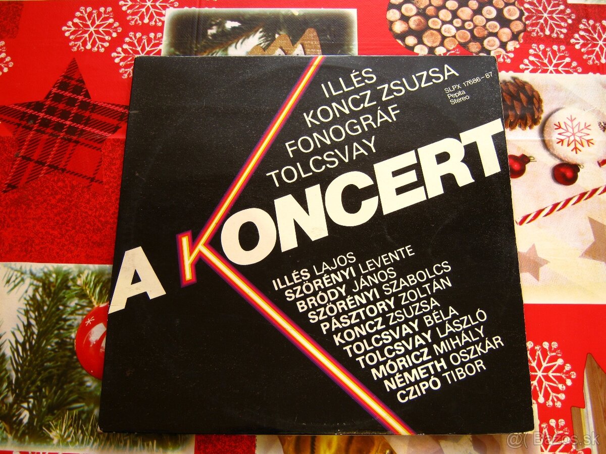 Predám platne maďarských interprétov - 2