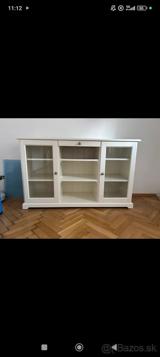 Liatorp vitrína a pribornik - 2
