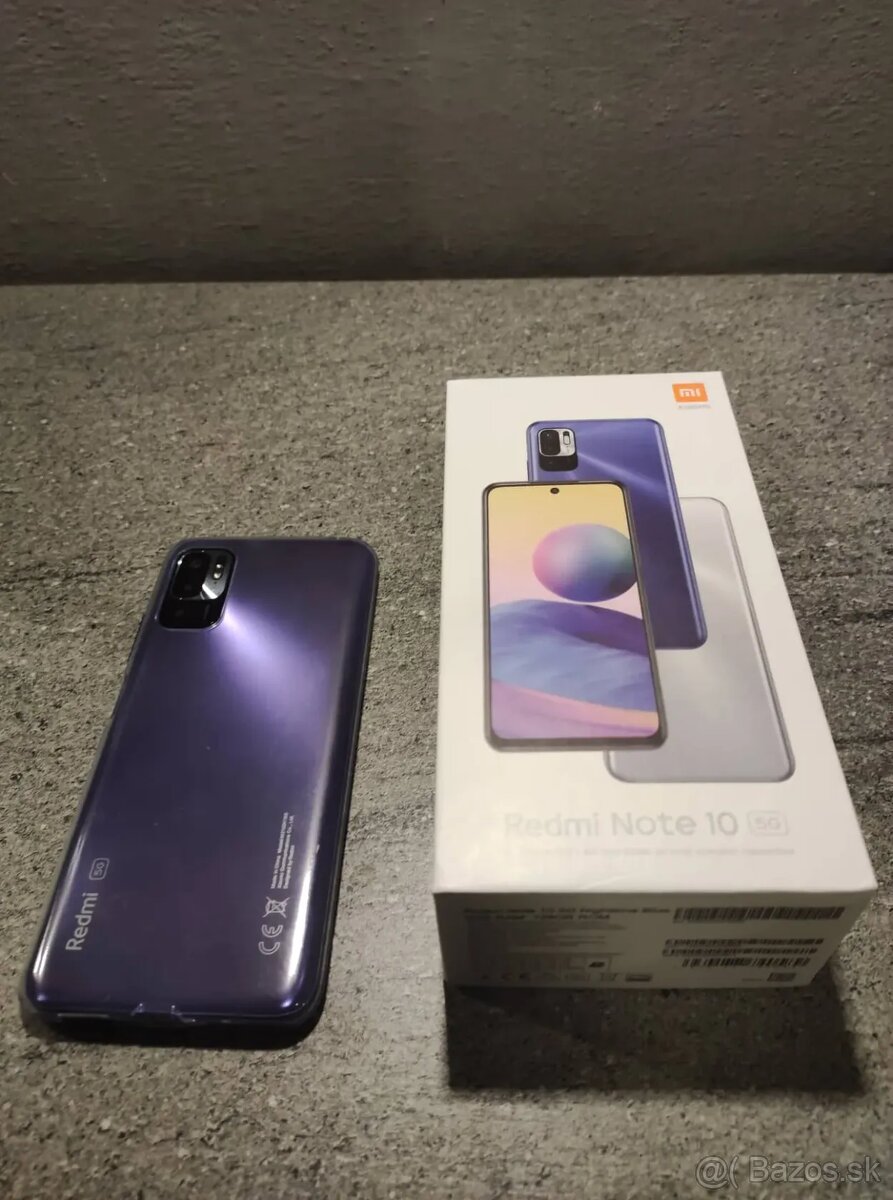 Xiaomi Redmi Note 10 5G 128GB modry - 2