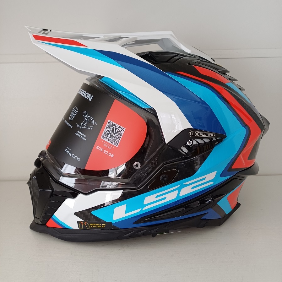 Enduro helma Ls2 Explorer Carbon Frontier II - 2
