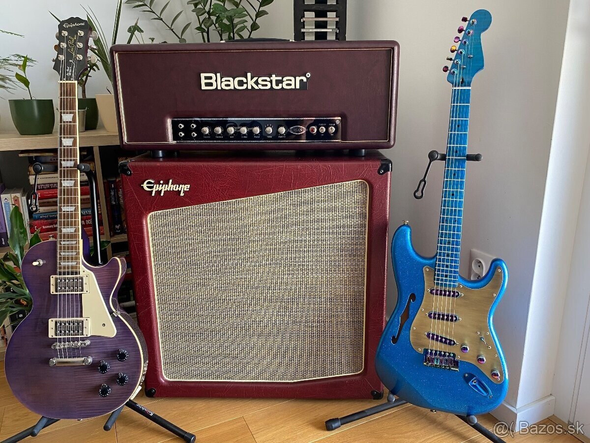 Blackstar Artisan 100H + reprobox Epiphone - 2