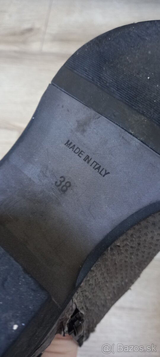 TALIANSKE KOŽENÉ ČIŽMY - 2