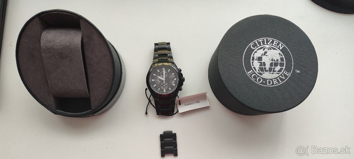 Hodinky Citizen CA0265-59E Titanium Chrono - Eco-Drive - 2