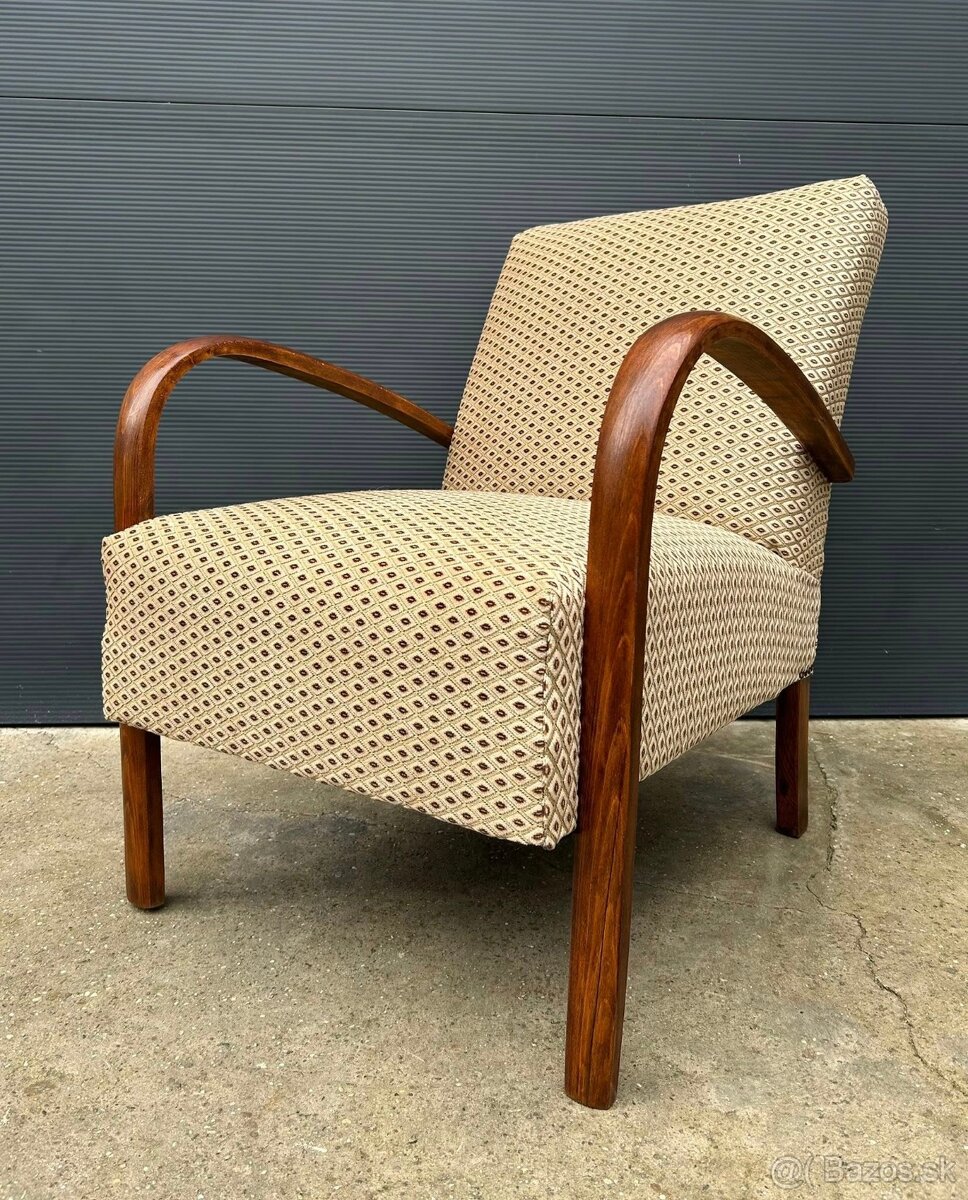 Art deco kreslo Halabala - 2