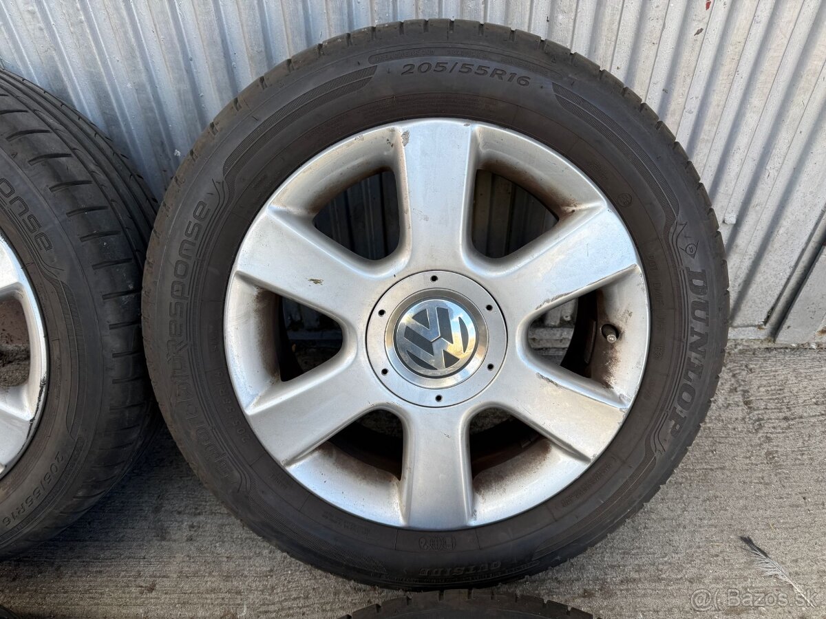 16" Elektrony 5x112 s pneumatikami 205/55 R16 - 2