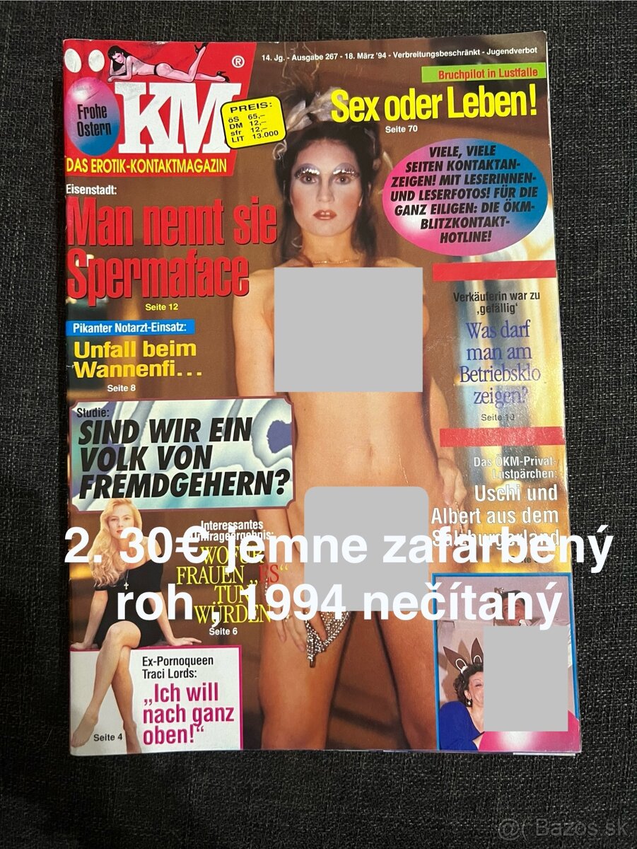 Erotické časopisy ÖKM 1990 -1994 - 2