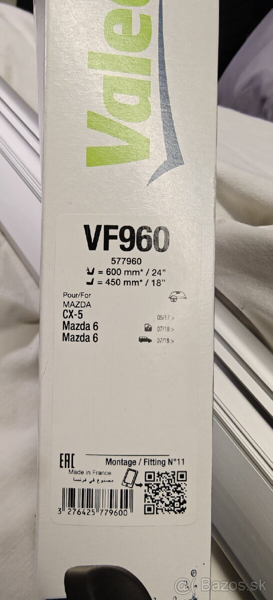 Stierače Mazda 6 cx5 - 2