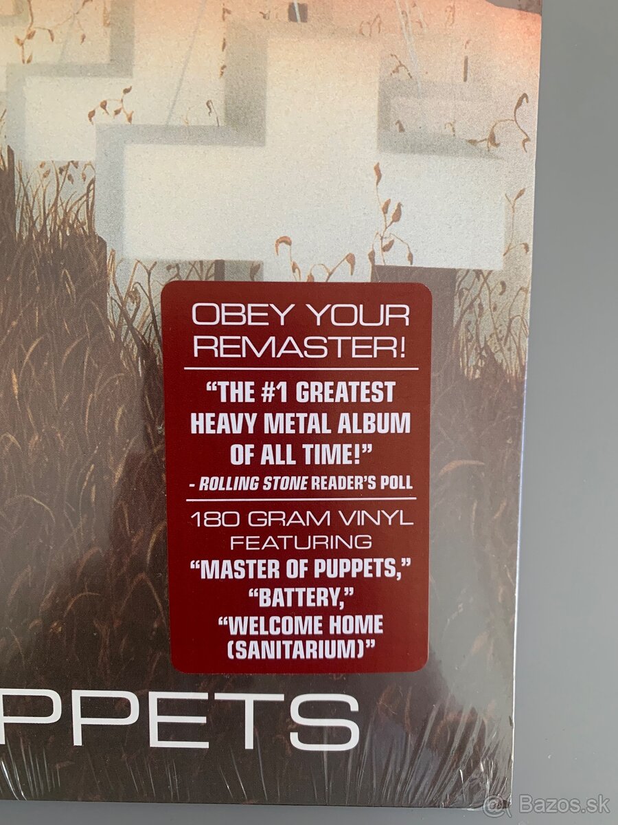 Metallica Master of puppets - 2