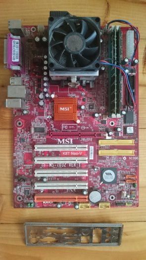 Predám dosku MSI K8T NEO-V - nie je plne funkčná - 2
