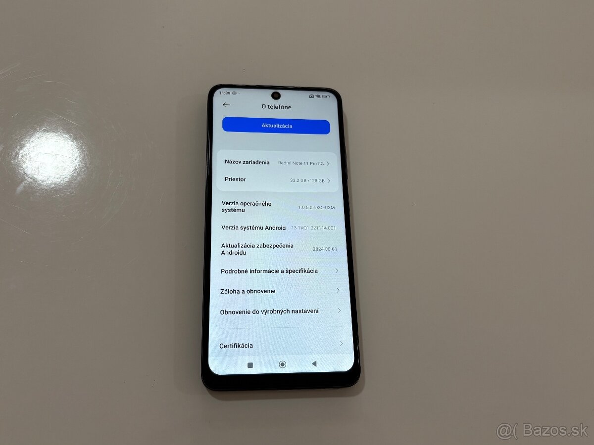 Xiaomi Redmi Note 11 Pro 5G Black 8/128GB - 2