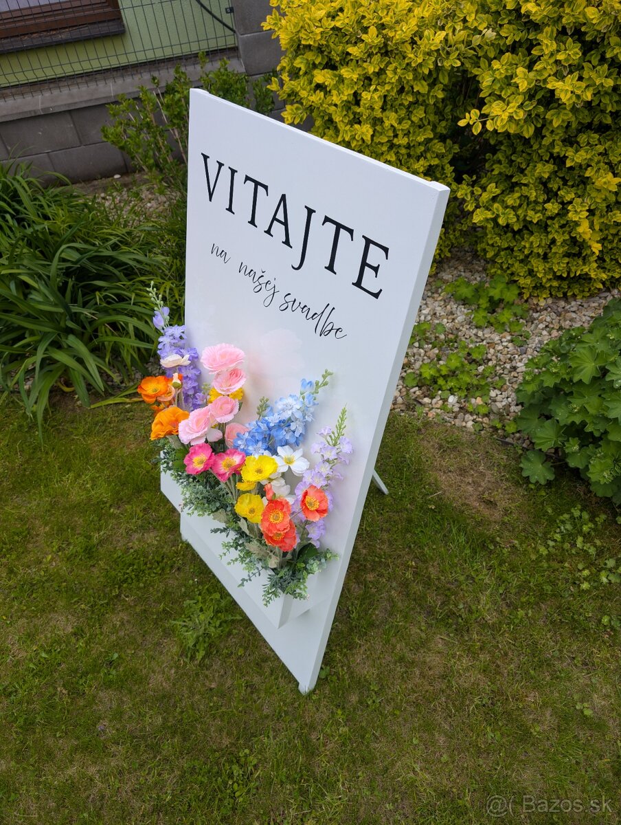 Uvutacia tabuľa na vašu svadbu - 2