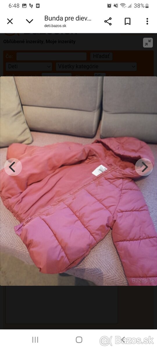 Zateplena bundička - 2