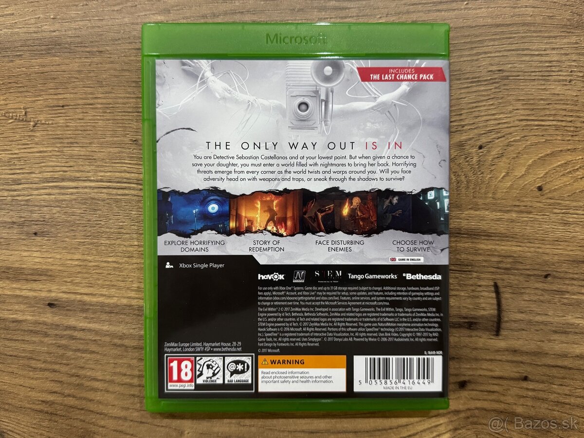 Hra Xbox One - The Evil Within 2 - 2