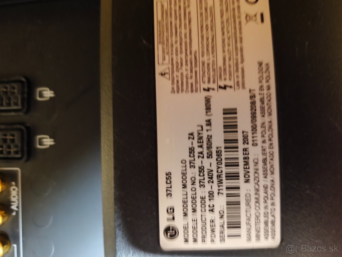 Televízor LG 37LC55 - 2