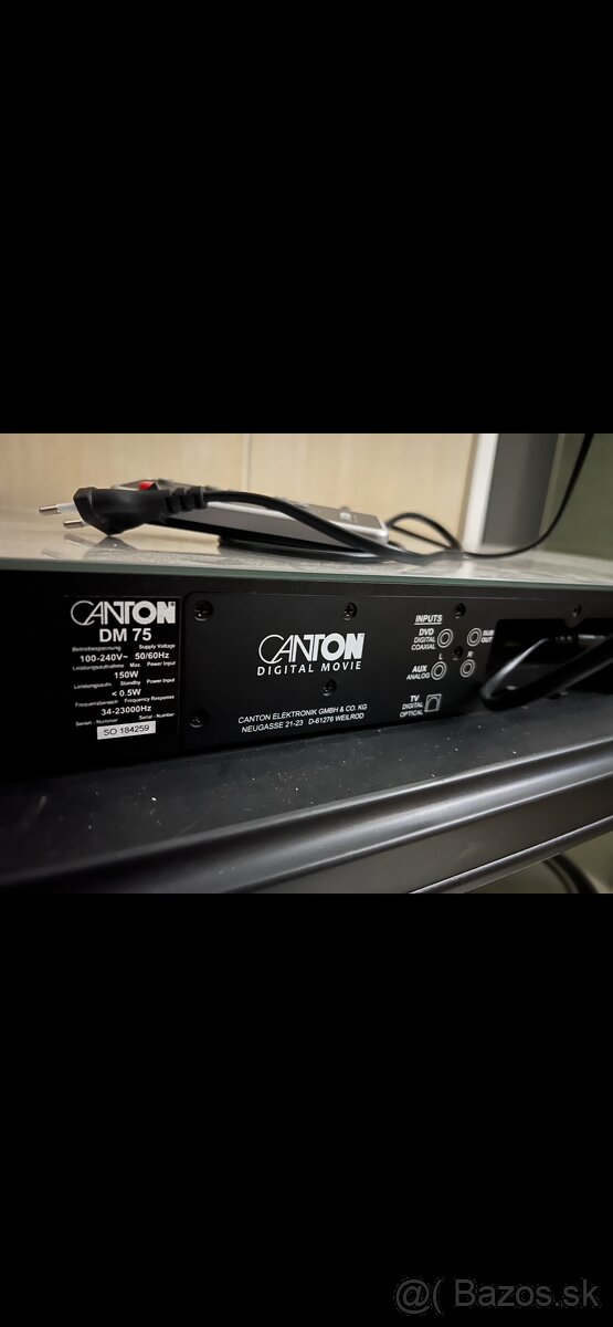 Canton DM 75 predám alebo vymením - 2