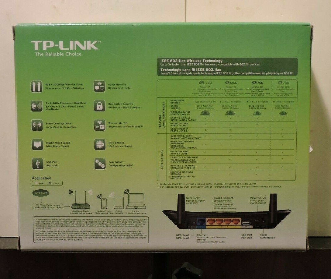 TP-Link Archer C2 AC750 Wireless Dual Band - 2