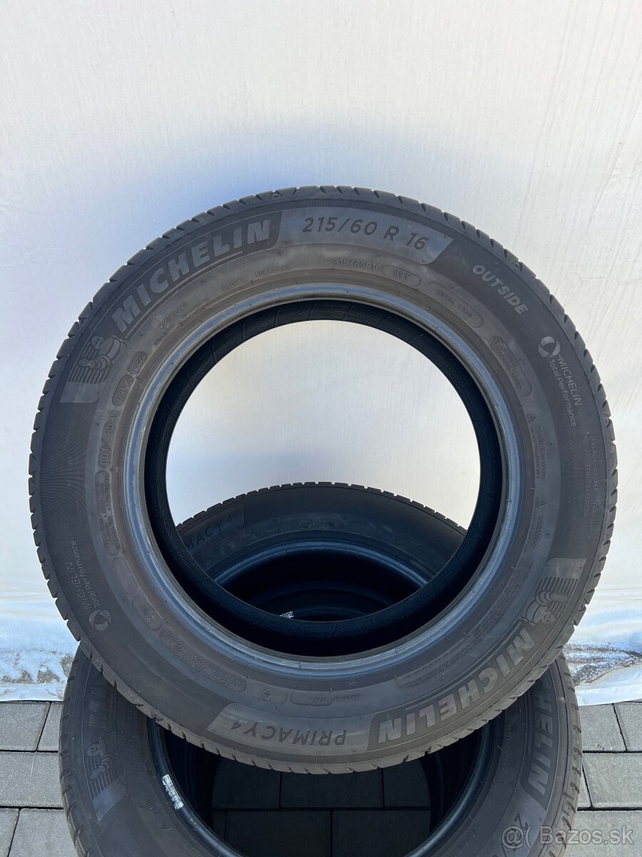 Letné pneumatiky Michelin Primacy 4 215/60 R26 - 2