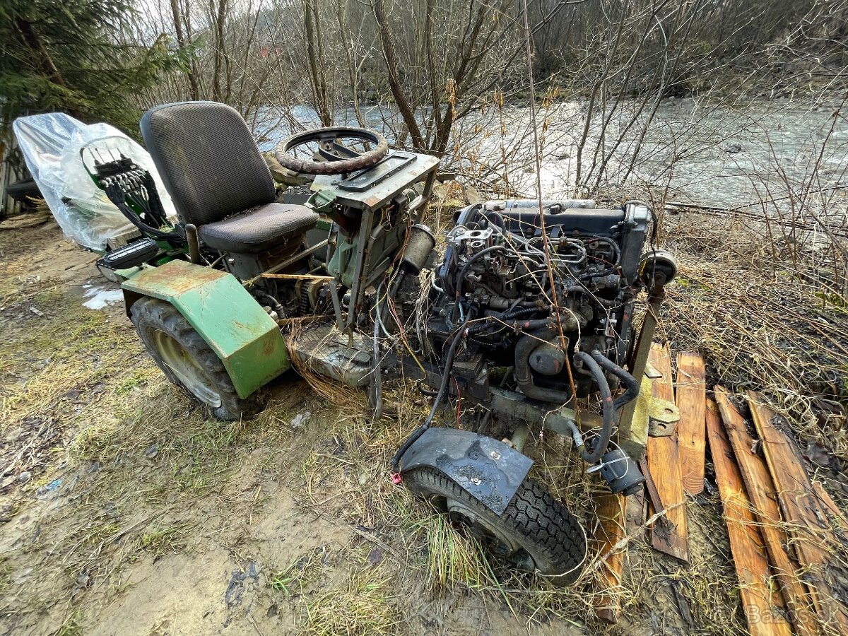 Nepojazdný malotraktor - 2