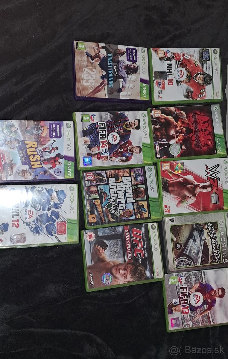 X-Box 360 Kinect + 2 ovládače a Hry - 2