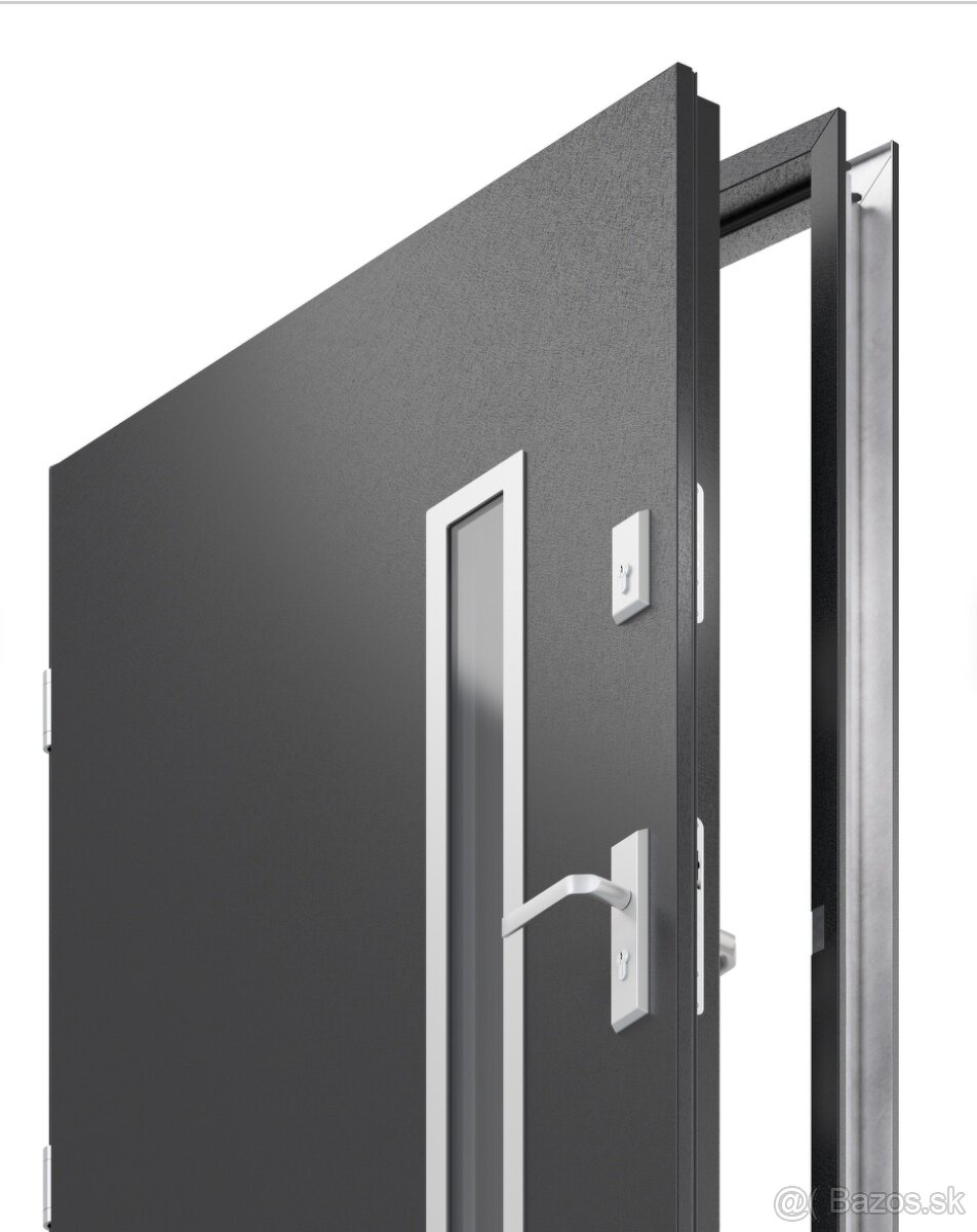 Vchodové dvere Antracit 90,80 - 2