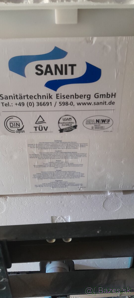 Predám wc Geberit značky Sanit - 2