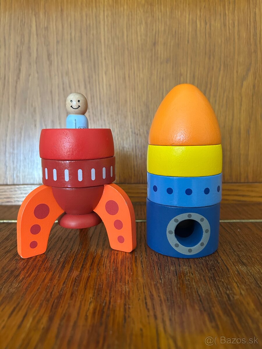 Drevená veža – raketa - 2